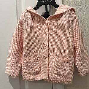 Gap Cozy Pink Knit Cardigan